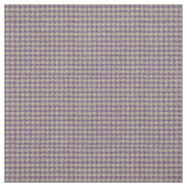 Paars, Plum paars, houndstooth Stof (Swatch)