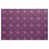 Paars Poinsettia Stof (Fat Quarter)