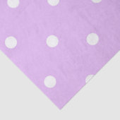 Paars pokdot papier (Detail)