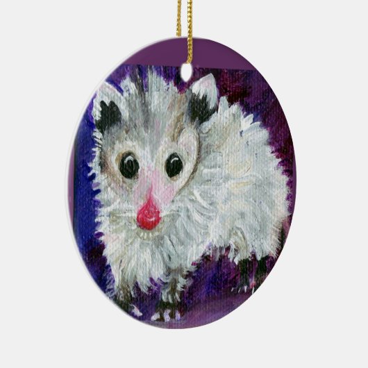 Paars Possum Ornament (Rechts)
