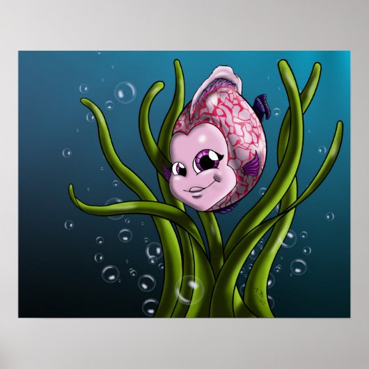 Paars Poster (Voorkant)