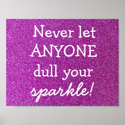 Paars Poster (Voorkant)