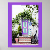 Paars Poster (Voorkant)