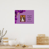 Paars Poster Jubileum (Keuken)