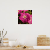 Paars poster Vinca (Keuken)