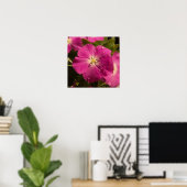 Paars poster Vinca (Thuiskantoor)