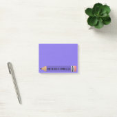 Paars potlood post-it® notes (Kantoor)