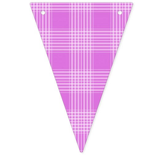 Paars Pset is een Baby shower dat een meisje ronds Vlaggetjes (Eerste vlag)