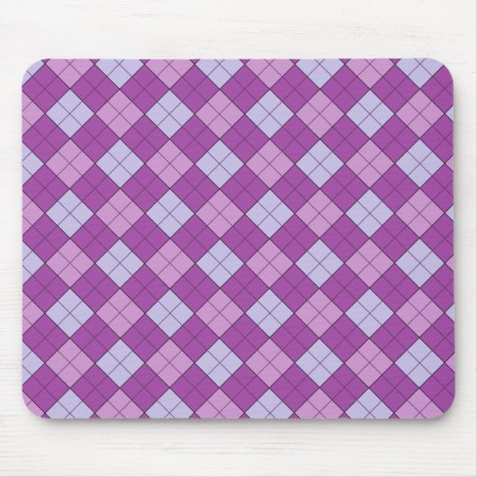 Paars Pset Mousepad Muismat (Voorkant)