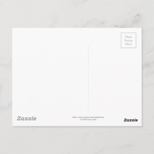 Paars psychedelisch patroon briefkaart (Achterkant)