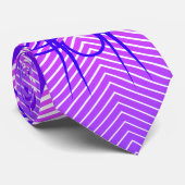 Paars radiaal patroon: Vectortekening: Stropdas (Opgerold)