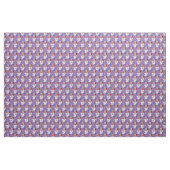 Paars randapparaat voor weekjessocket stof (Fat Quarter)