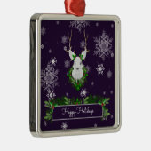 Paars rendierkeramisch Ornament (Rechts)