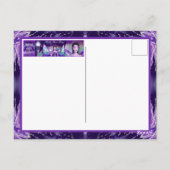 Paars Rijnfee Briefkaart (Achterkant)