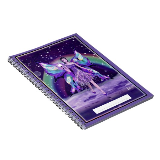 Paars Rijnfee Notitieboek (Rechterzijde)