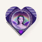 Paars Rijnfee Notitieboek (Voorkant)