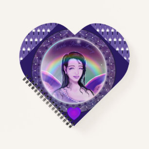 Paars Rijnfee Notitieboek