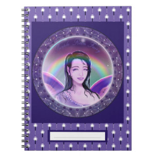 Paars Rijnfee Notitieboek