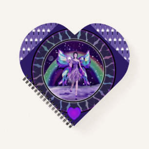 Paars Rijnfee Notitieboek