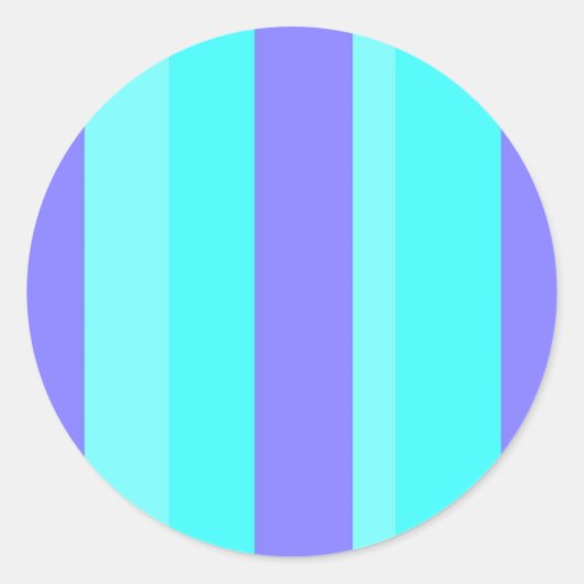 Paars Ronde Sticker (Voorkant)