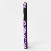 Paars Roos Case-Mate iPhone Case (Achterkant/links)