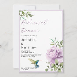 Paars Roos en kalkoenen Kaart