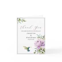 Paars Roos en kolibrie