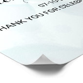 Paars Roos Eucalyptus-repetitie Inwendige partij Poster (Hoek)