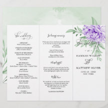 Paars Roos Floral Eucalyptus Wedding Ceremonie