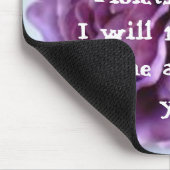 Paars Roos gedicht Muismat (Hoek)