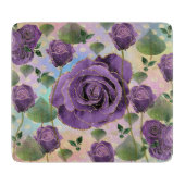 Paars Roos Gold Highlight: Klaar voor strips Snijplank (Voorkant)