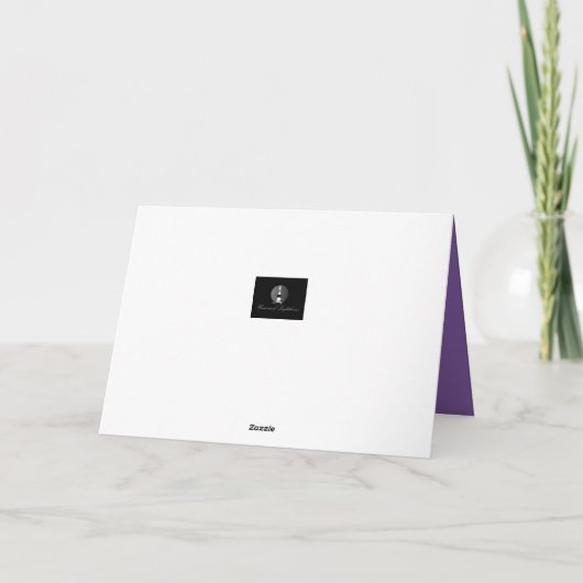 Paars Roos Kaart (Achterkant)