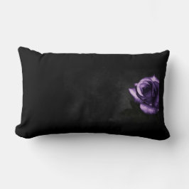 Paars roos kussen