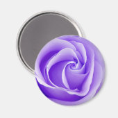 Paars Roos Magnet (Voorkant / Achterkant)