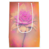 paars roos medium cadeauzakje (Achterkant)