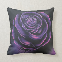 "Paars Roos" Pillow Bedware