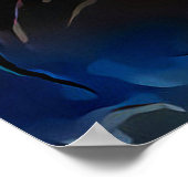 Paars Roos Poster (Hoek)