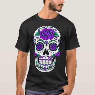 Paars Roos Suikerhuid T-shirt