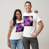 Paars Roos T-shirt (Unisex)
