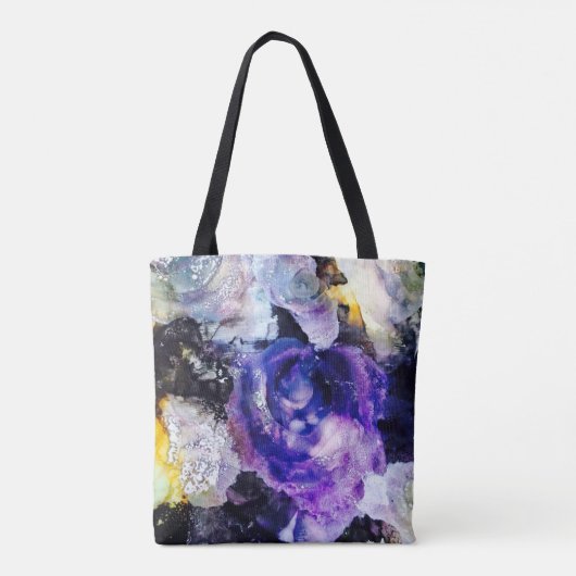 Paars Roos Tas (Achterkant)