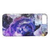 Paars Roos telefoongeval Case-Mate iPhone Case (Achterkant (Horizontaal))