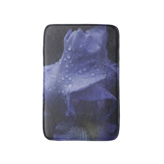 Paars Roos ventilator Badmat (Voorkant Verticaal)