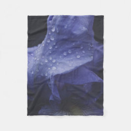 Paars Roos ventilator Fleece Deken