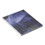 Paars Roos ventilator Notitieblok (Schuin)