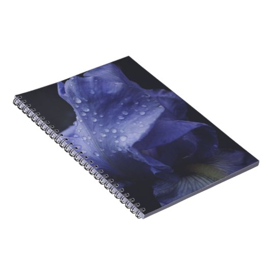 Paars Roos ventilator Notitieboek (Rechterzijde)