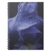 Paars Roos ventilator Notitieboek (Voorkant)