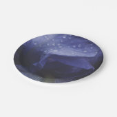 Paars Roos ventilator Papieren Bordje (Gekanteld)