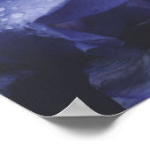 Paars Roos ventilator Poster (Hoek)