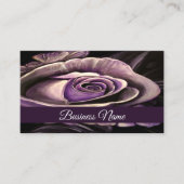 Paars Roos Visitekaartje (Voorkant)