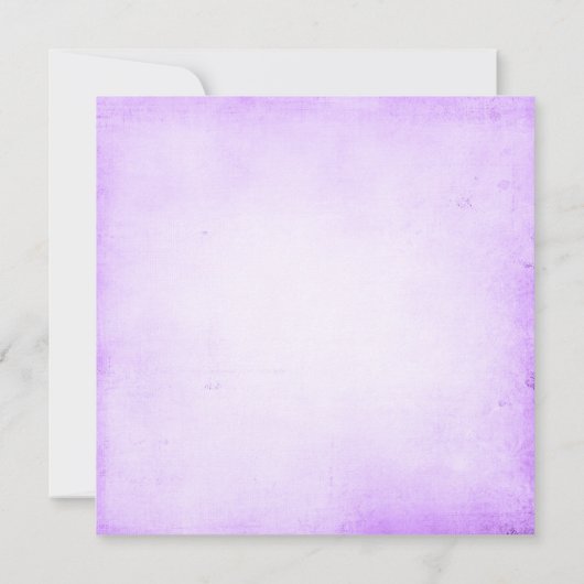 Paars Roos Vrijgezellenfeest Kaart (Achterkant)